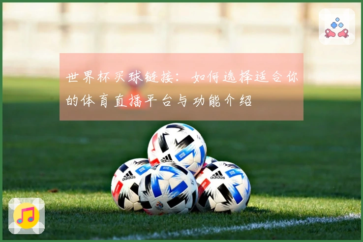 世界杯买球链接：如何选择适合你的体育直播平台与功能介绍
