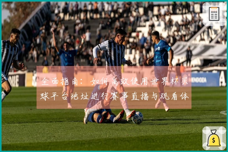 全面指南：如何高效使用世界杯买球平台地址进行赛事直播与观看体验提升