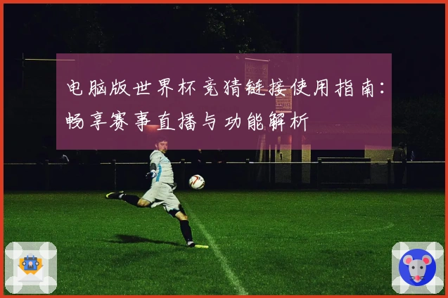 电脑版世界杯竞猜链接使用指南：畅享赛事直播与功能解析